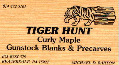 Tiger-Hunt Card